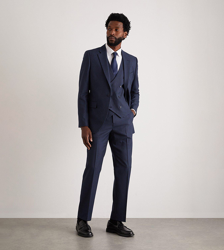 Burton top navy suit