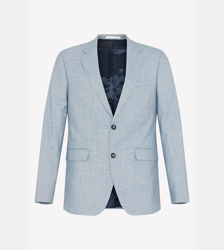 Pale online blue blazer