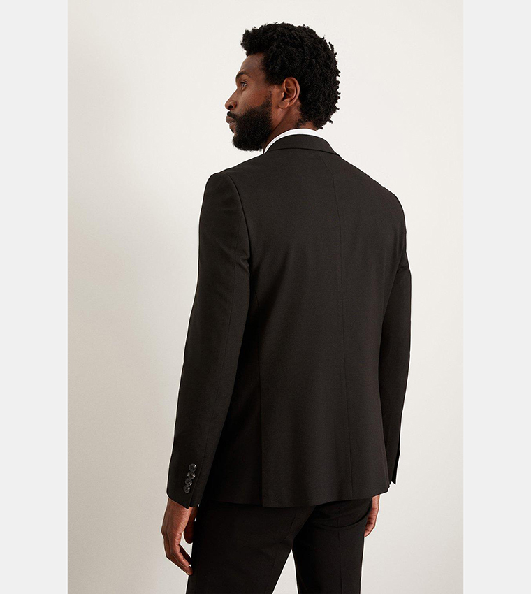 Skinny Fit Black Blazer