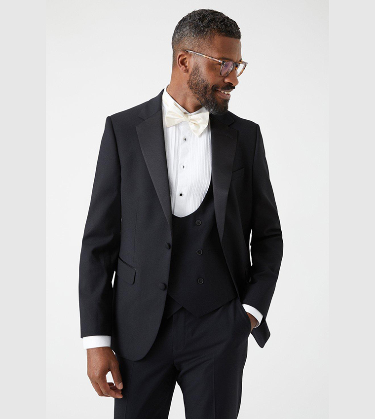 Tuxedo suit with waistcoat outlet