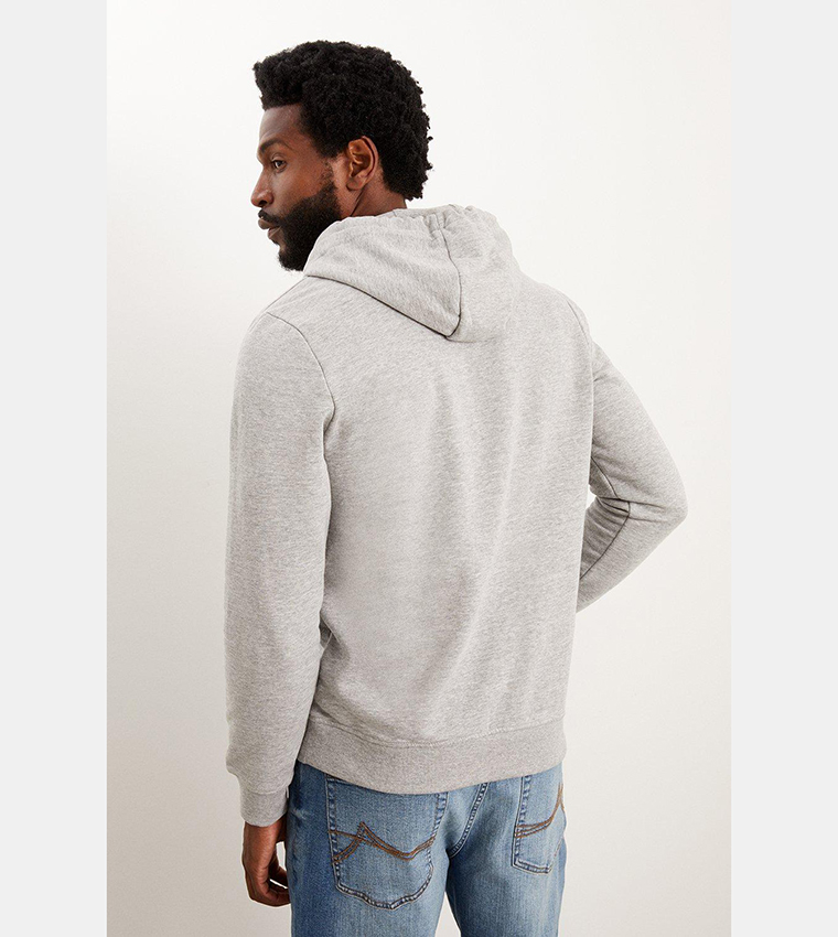 Burton grey hoodie shop