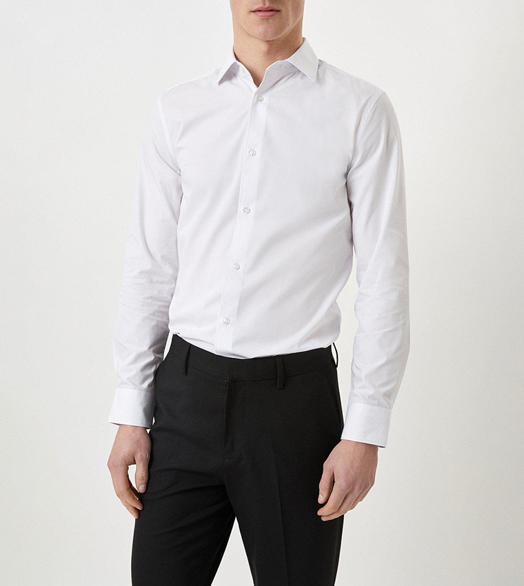 White sale shirts formal