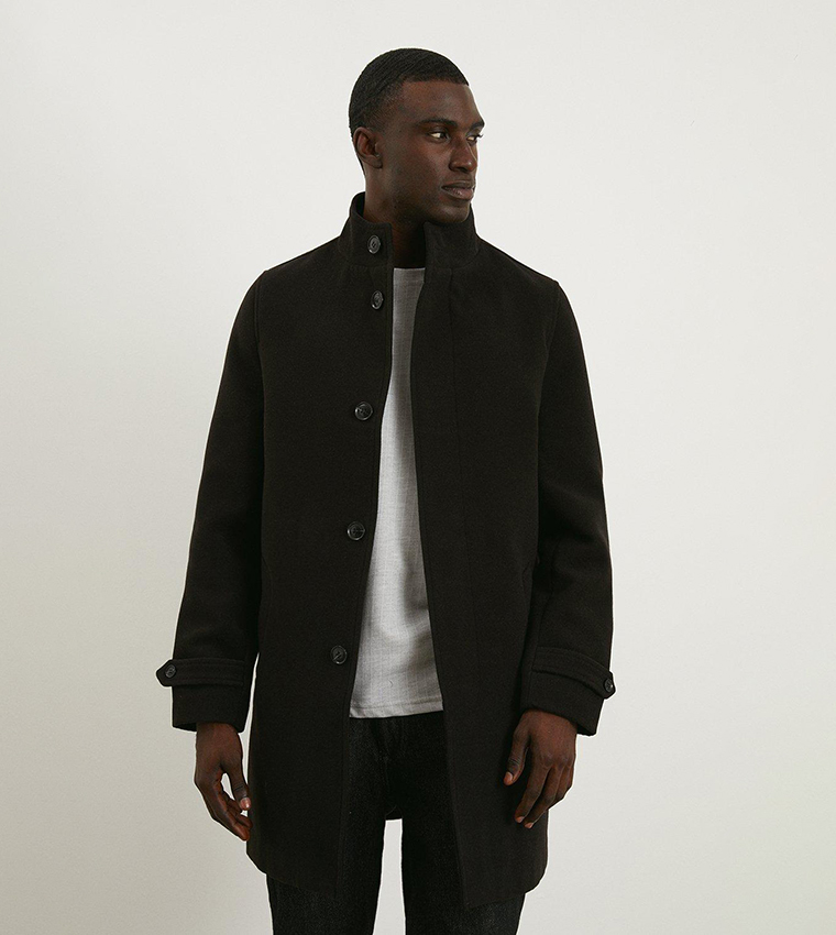 Oasis funnel neck shop coat