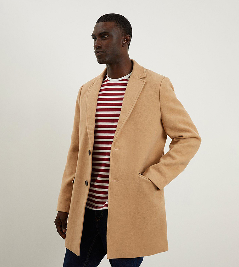 Camel epsom coat sale