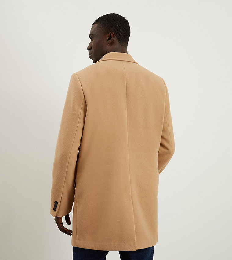 Buy Burton Signature 2 Button Epsom Coat In Camel 6thStreet Kuwait