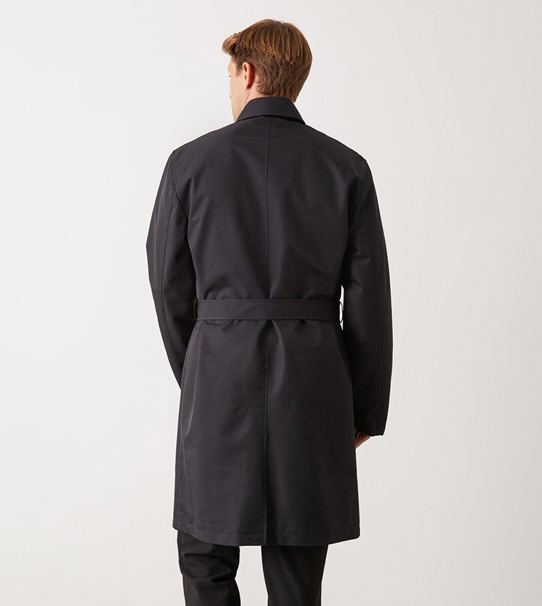 Burton black coat outlet