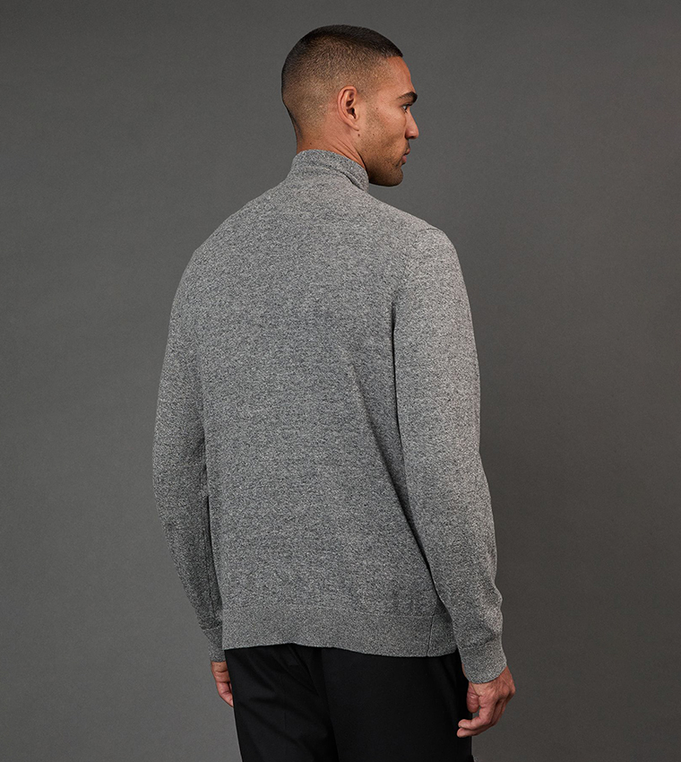 سويتر نص سحاب كم طويل