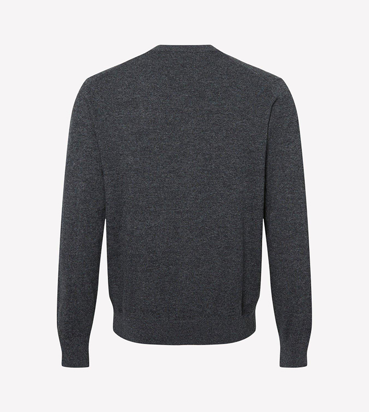 Buy Burton V Neck Long Sleeves Jumper In CHARCOAL 6thStreet Kuwait
