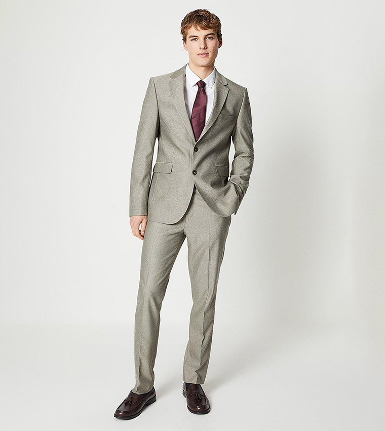 Burton grey blazer hot sale