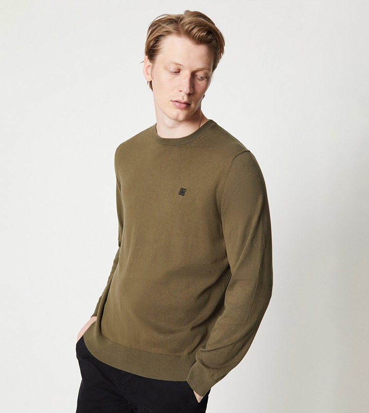 Buy Burton Long Sleeves Crew Neck Sweatshirt In Khaki 6thStreet Bahrain