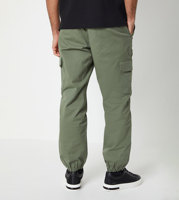 Buy Burton Solid Chino Joggers In Natural 6thStreet UAE