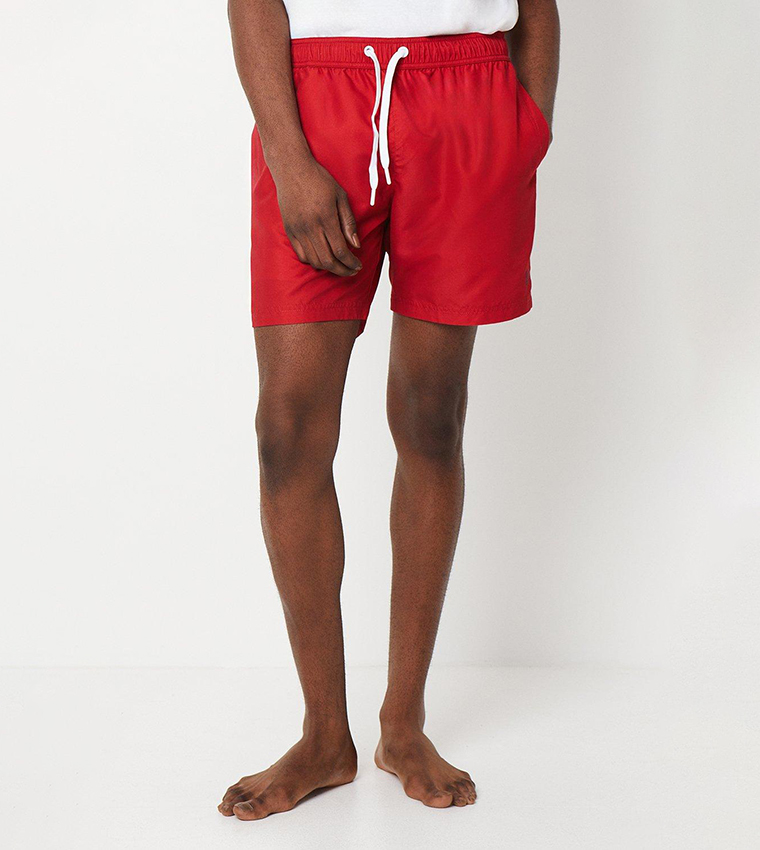 Buy Burton Quick Dry Swim Shorts In Red 6thStreet Qatar