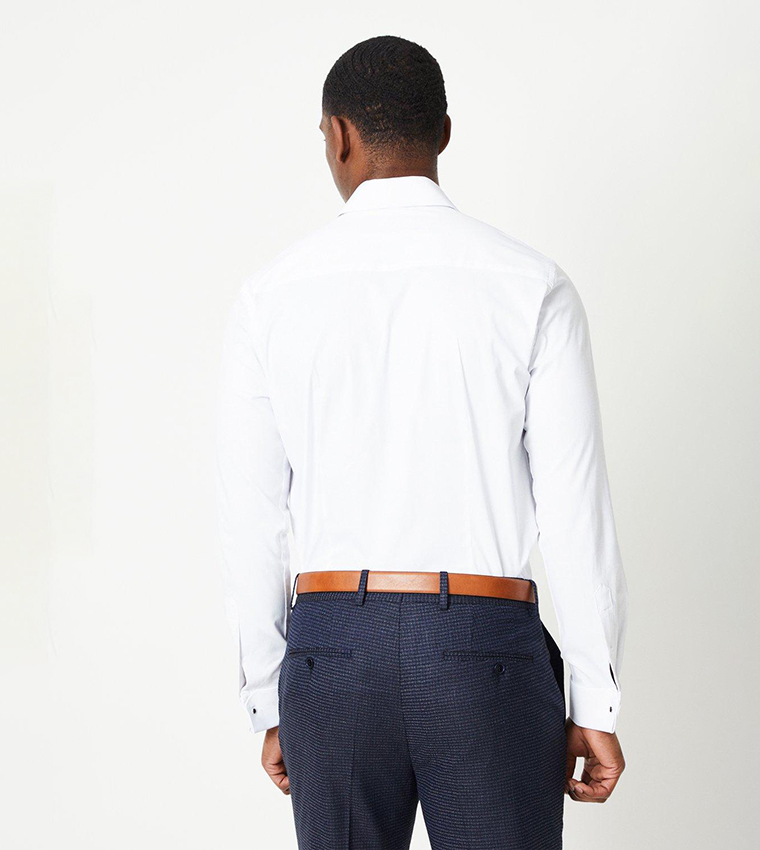 Easy Iron Double Cuff Tailored Shirt