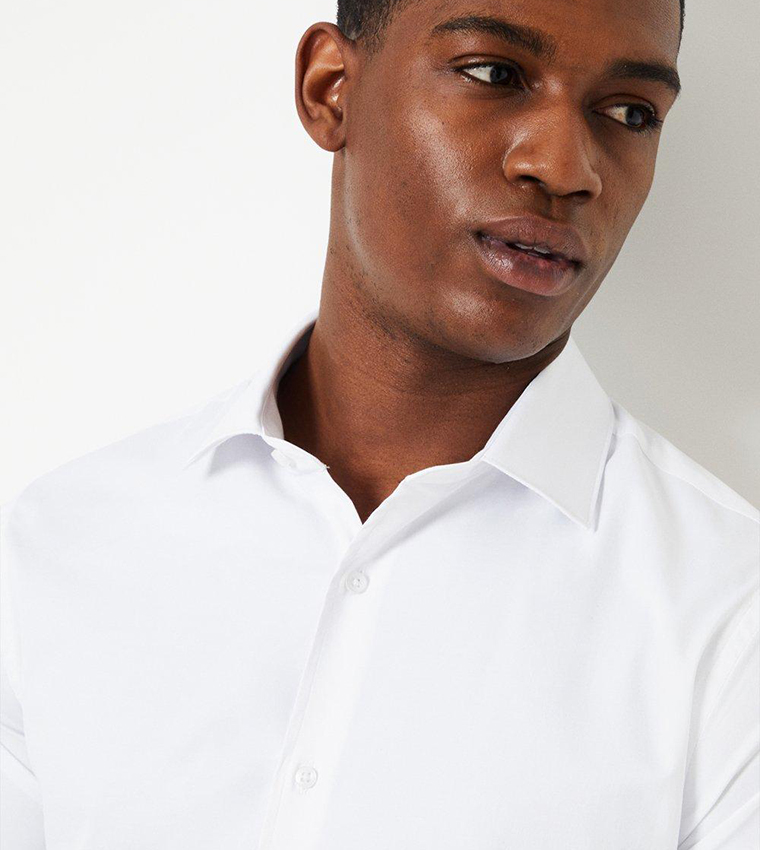 Easy Iron Double Cuff Tailored Shirt