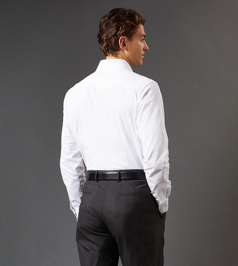Easy Iron Slim Fit Long Sleeves Shirt