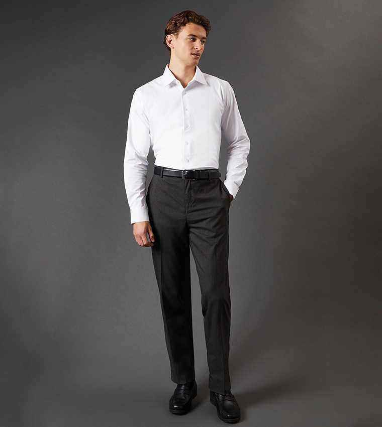 Easy Iron Slim Fit Long Sleeves Shirt