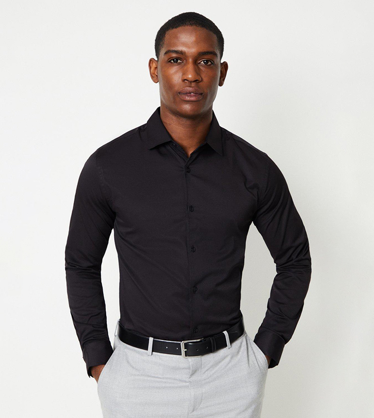 Tailored Fit Long Sleeves Easy Iron Shirt