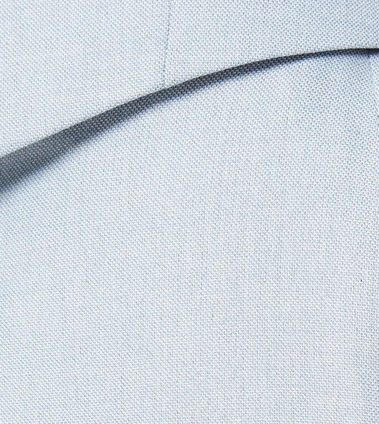 Solid Button Closure Trousers