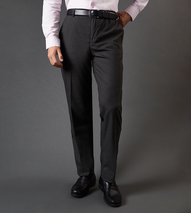 Tailored Fit Formal Trousers