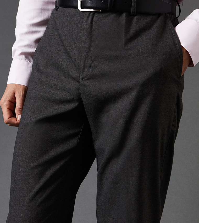 Tailored Fit Formal Trousers