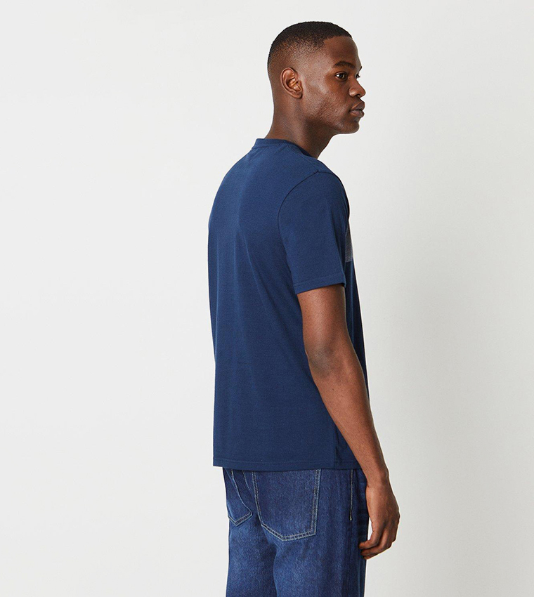 Color Block Crew Neck T-Shirt