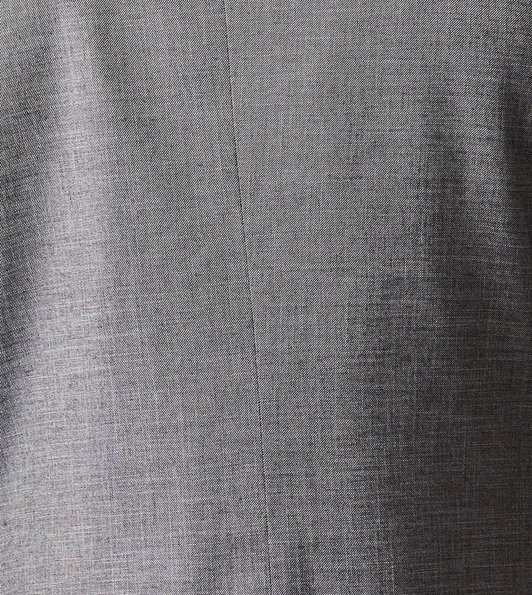 Sharkskin Long Sleeves Slim Fit Blazer