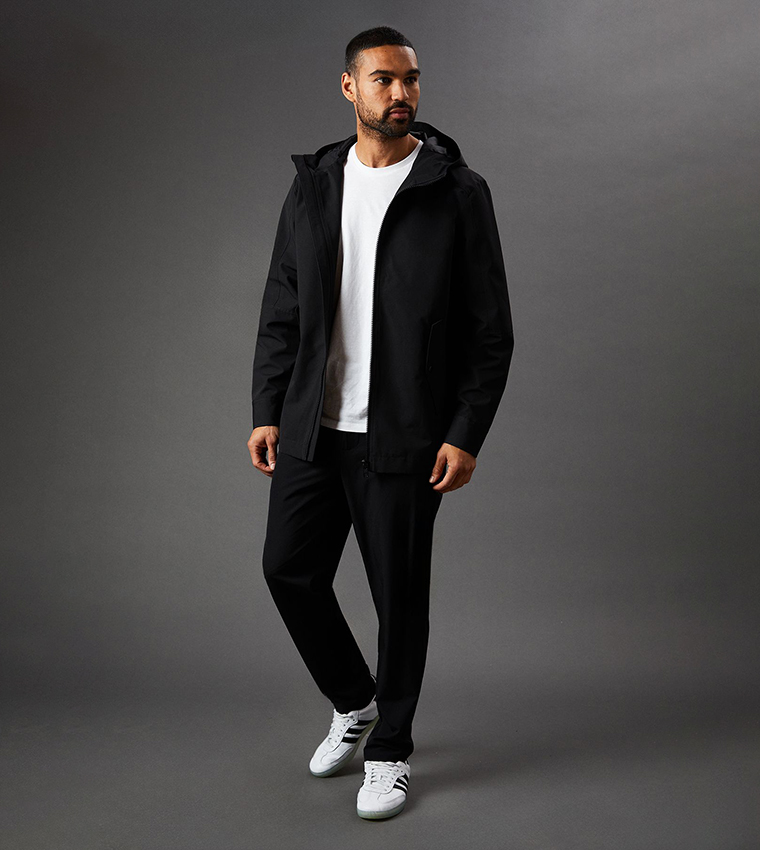 Water Resistant Hooded Jacket