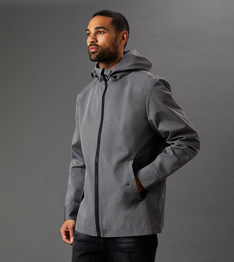Water Resistant Hooded Jacket