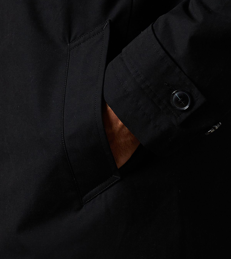 Smart Funnel Neck Rain Coat