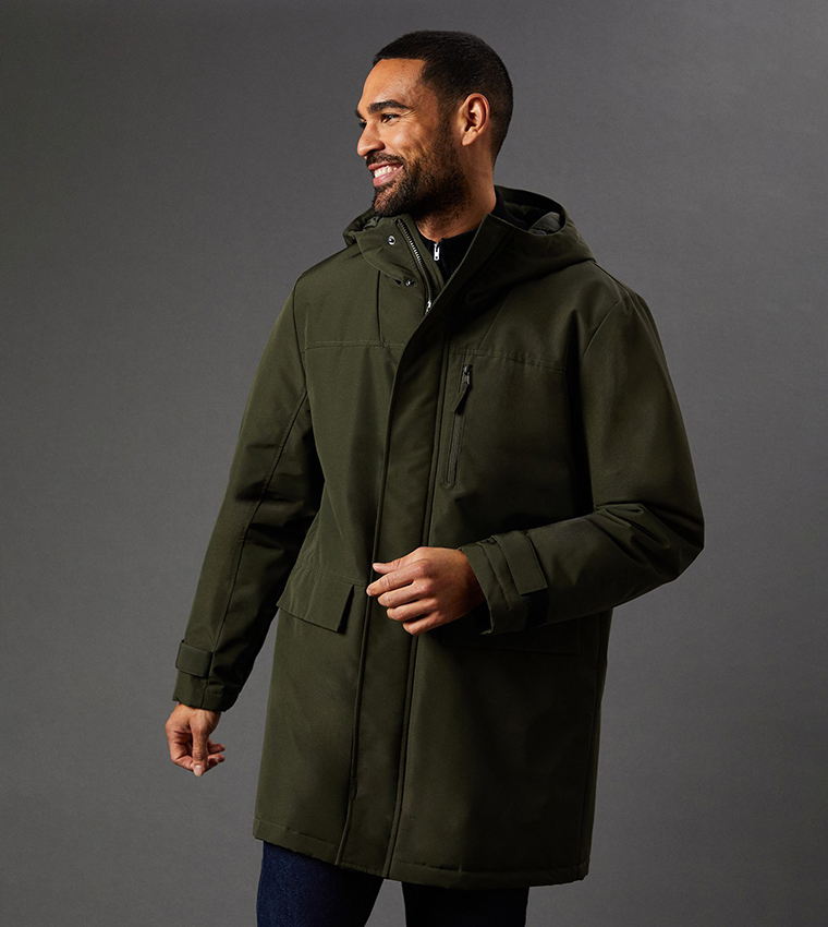 Buy Burton Long Sleeves Technical Outdoor Coat In Khaki 6thStreet Bahrain