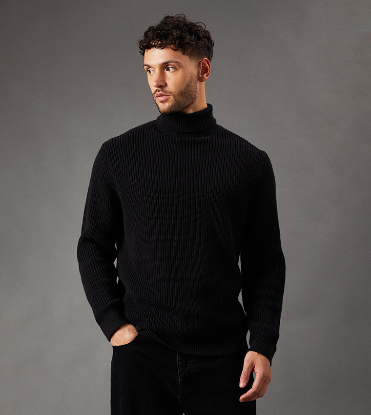 Burton roll neck top