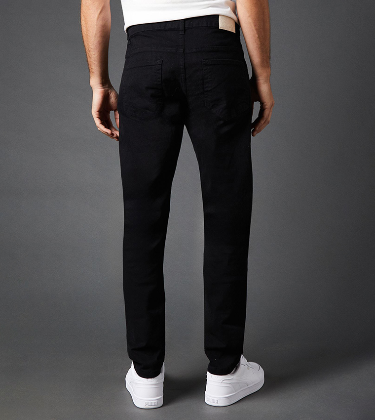 Stretch Twill Slim Fit Jeans