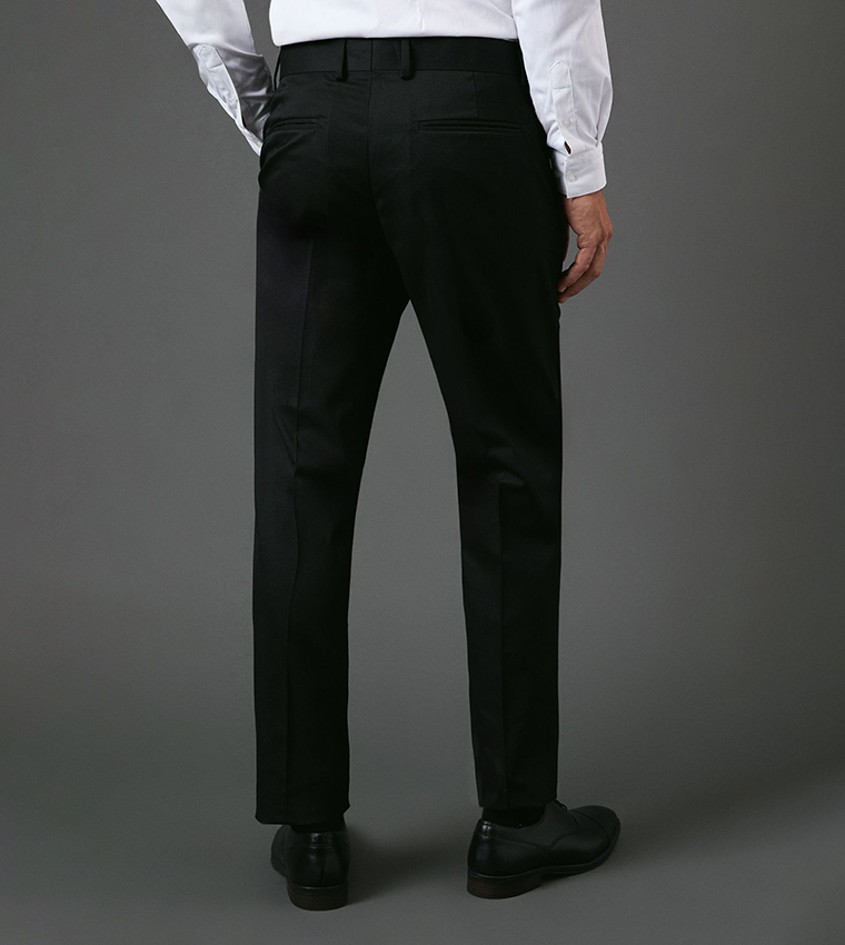 Tuxedo Slim Fit Formal Trousers