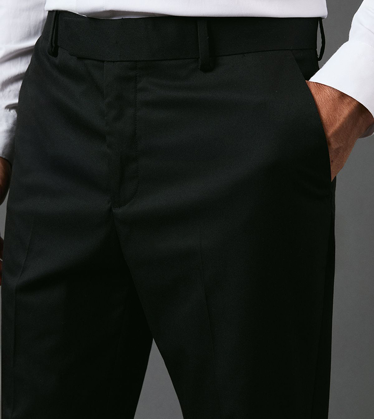 Tuxedo Slim Fit Formal Trousers