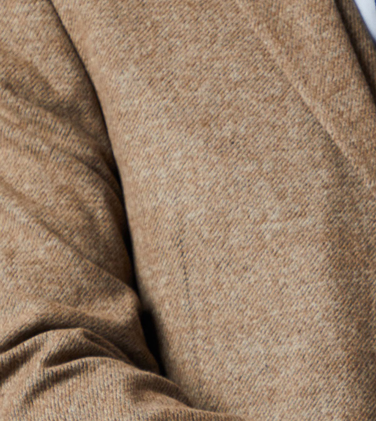 Tweed Look Tailored Fit Blazer