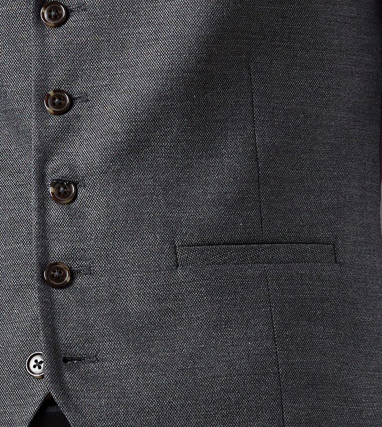 Tweed Look Waistcoat