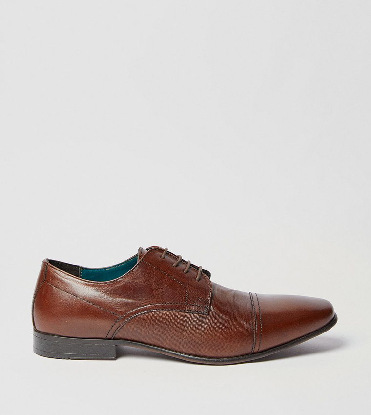 Banks Smart Leather Derby Shoes
