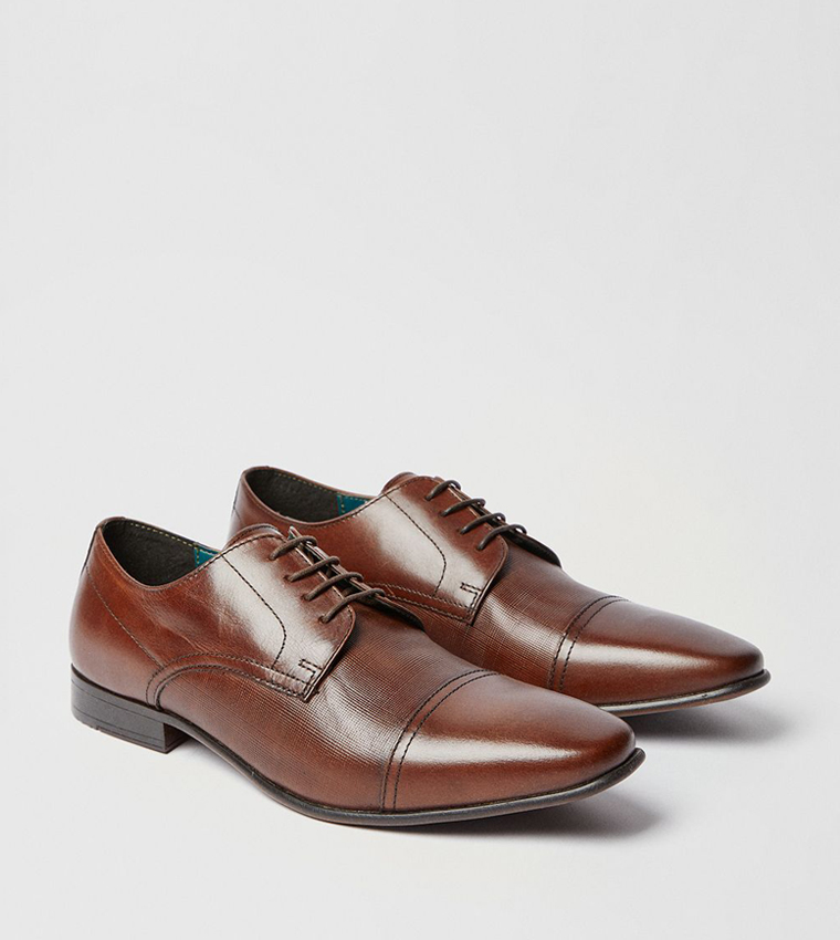 Banks Smart Leather Derby Shoes