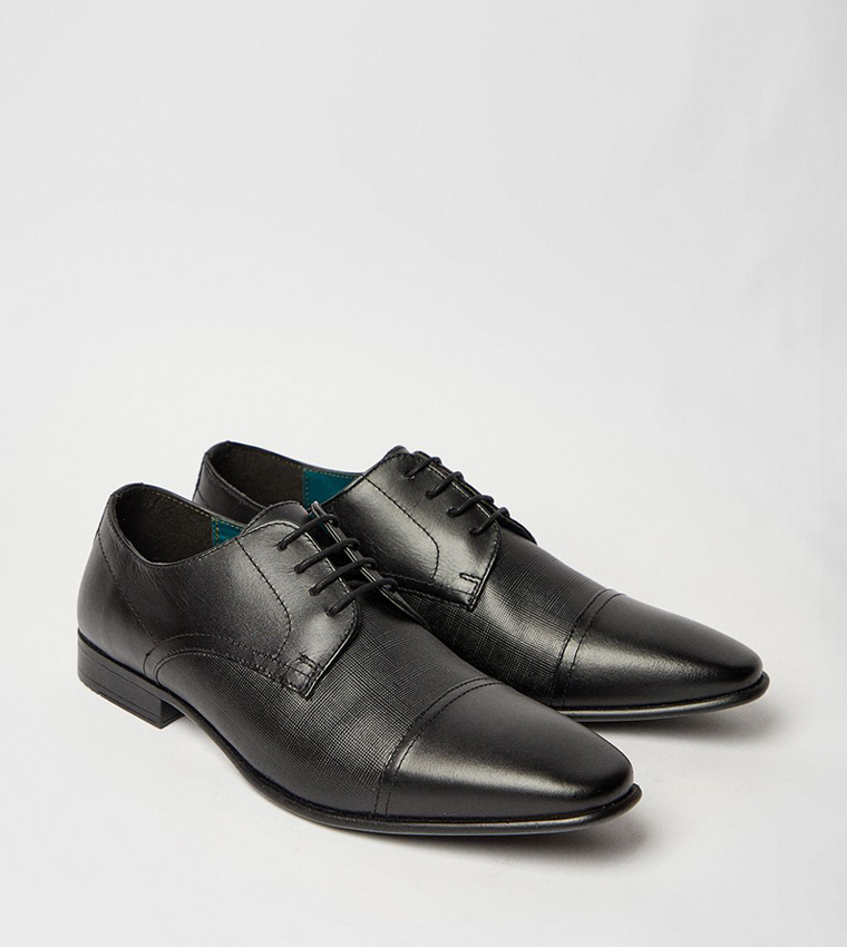 Banks Smart Leather Derby Shoes