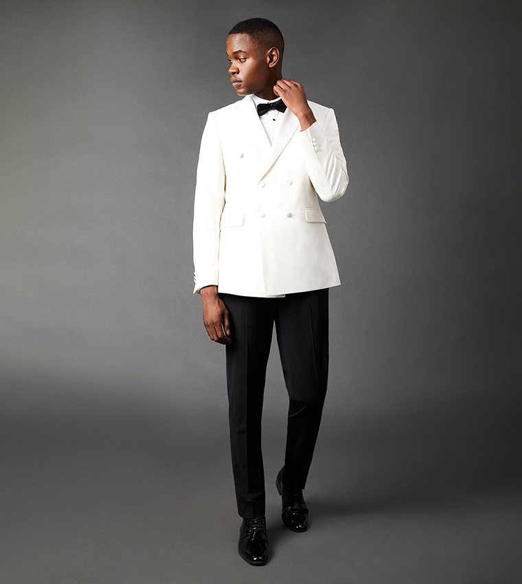 Double Breasted Tuxedo Jacket