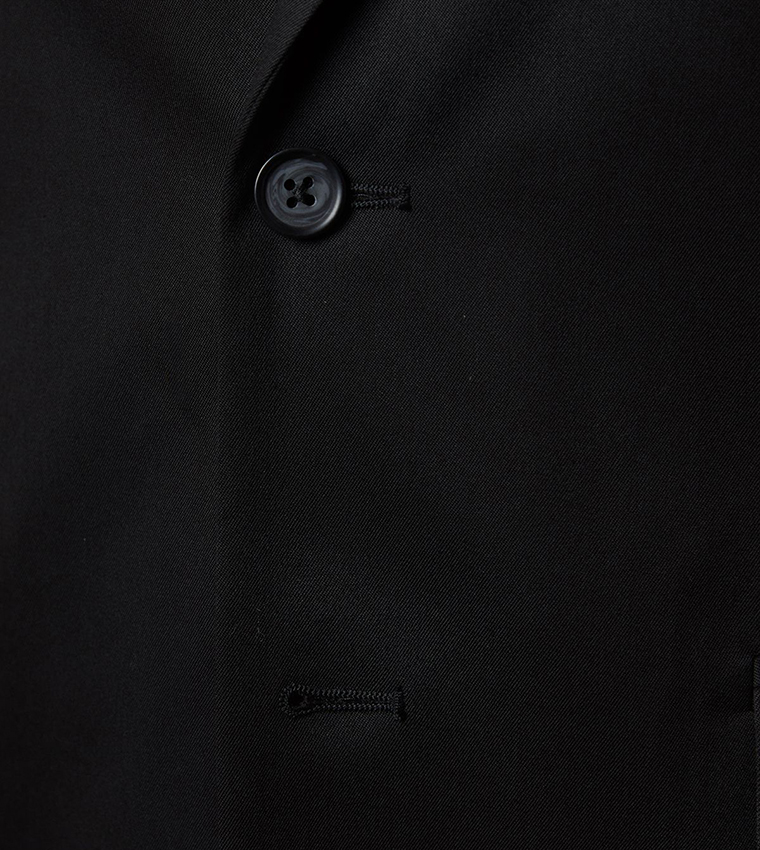 Solid Long Sleeves Regular Fit Blazer