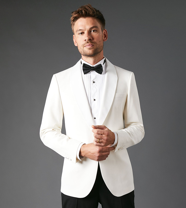 Slim Fit Shawl Collar Tuxedo Jacket
