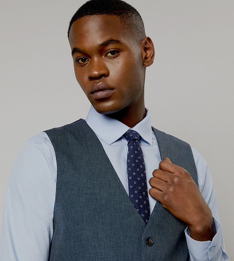 Solid Marl Waistcoat