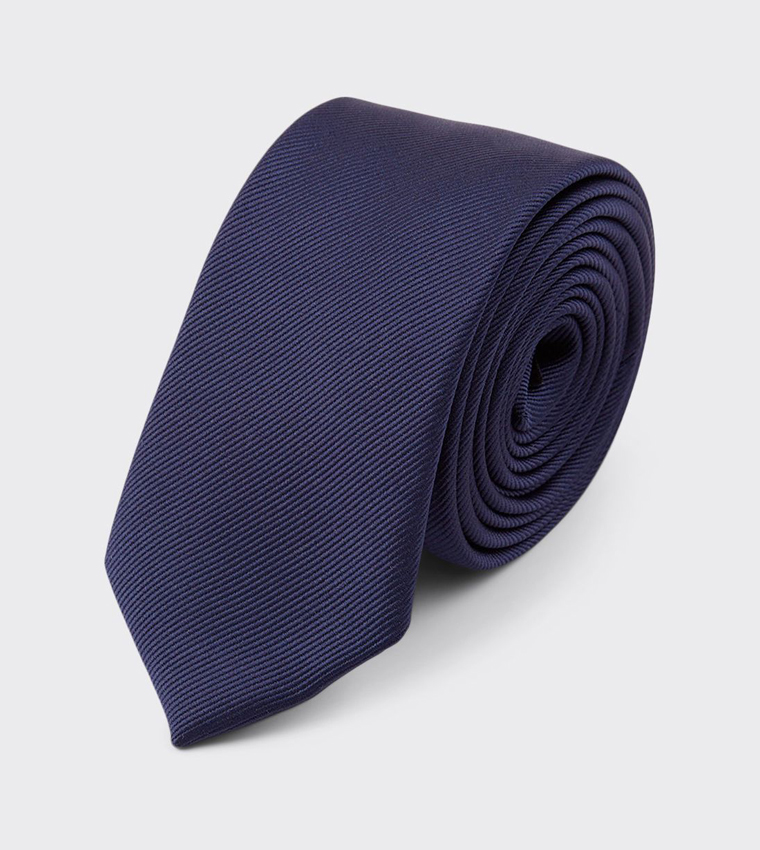 Textured Slim Tie