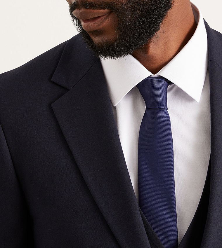 Textured Slim Tie