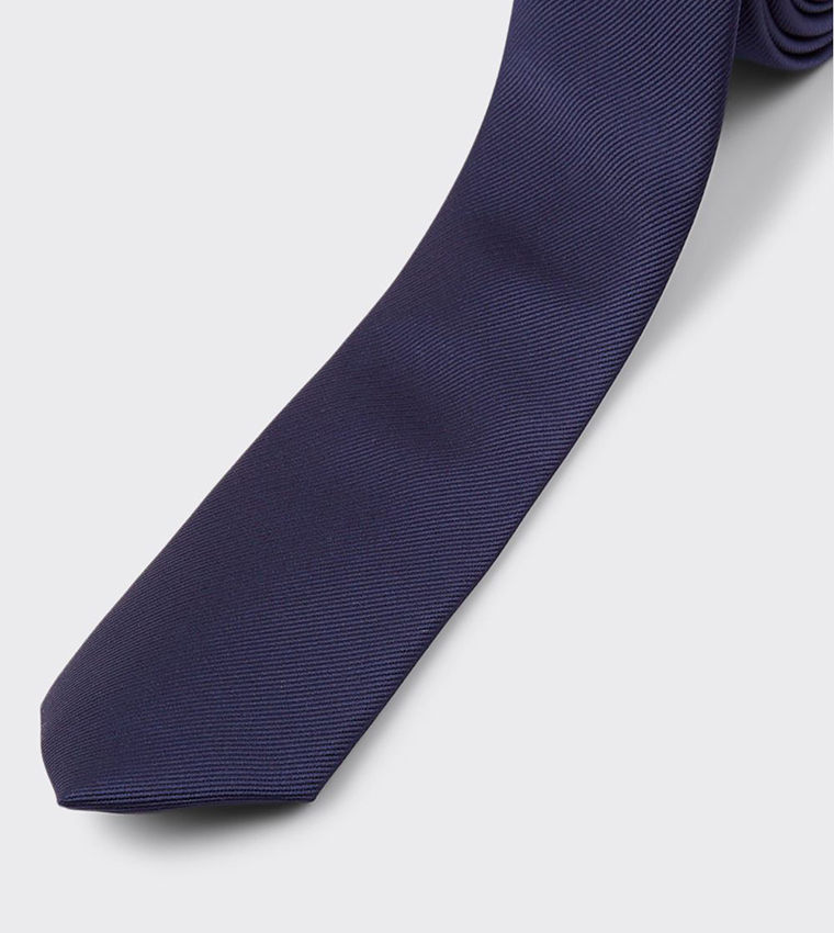 Textured Slim Tie