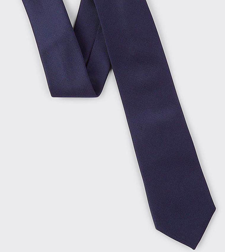 Textured Slim Tie