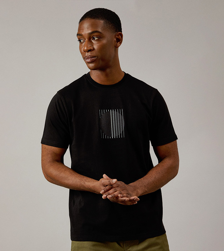 Printed Short Sleeves Casual T-Shirt