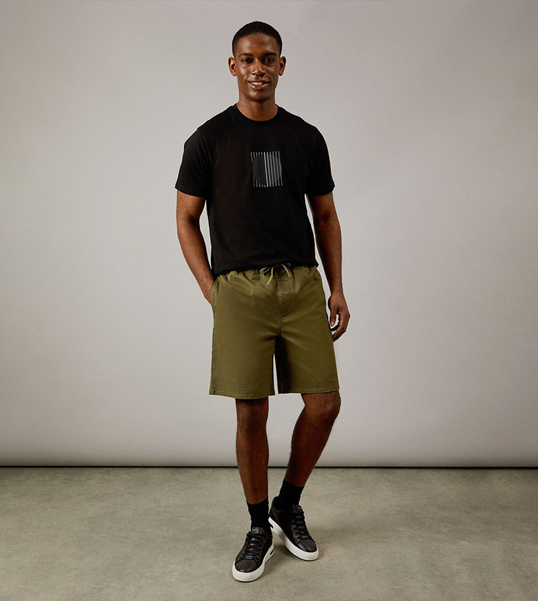 Printed Short Sleeves Casual T-Shirt