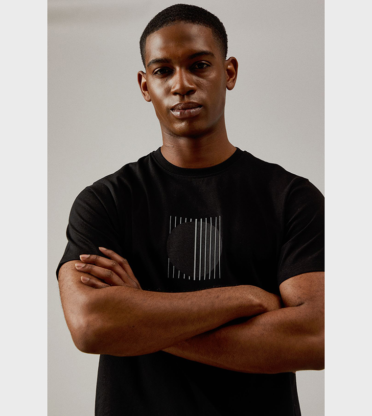 Printed Short Sleeves Casual T-Shirt
